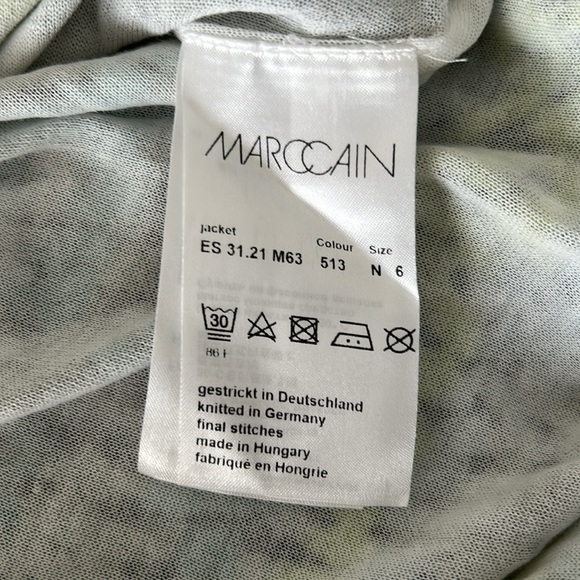 Marc Cain Sport zippered top multicoloured size 6 - Picture 10 of 10
